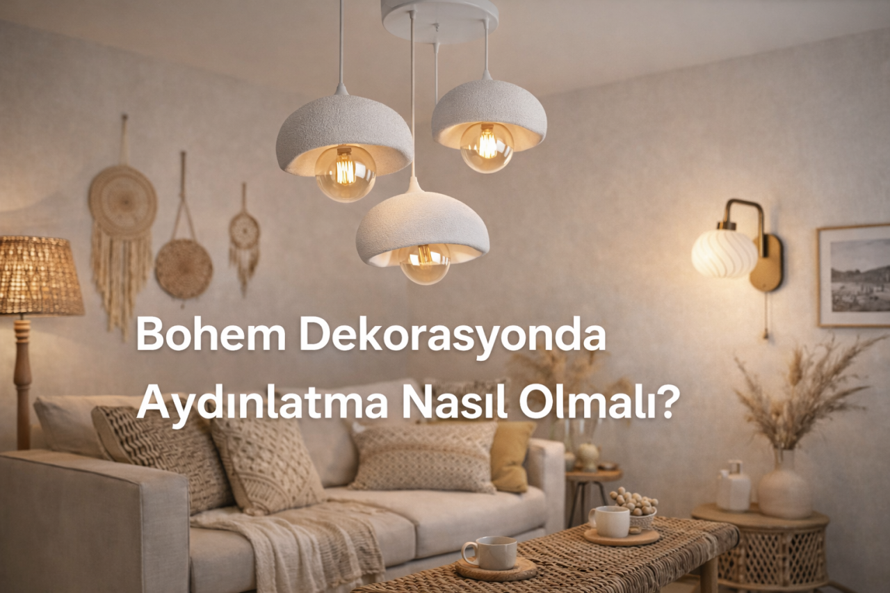 Bohem Dekorasyonda Aydınlatma Nasıl Olmalı?