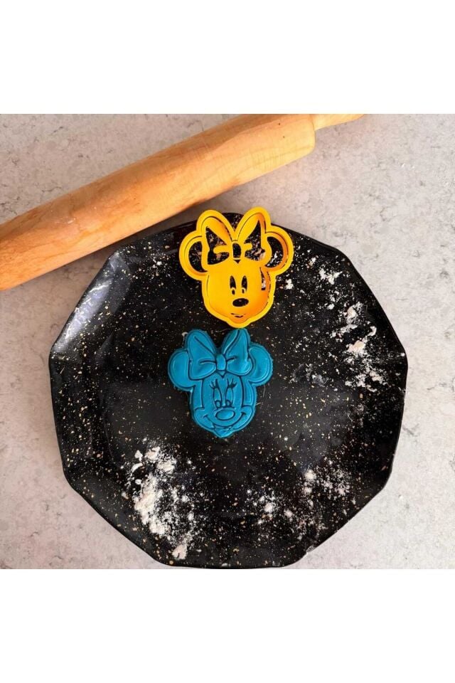 Mickey Mouse Papatya Kurabiye Kalıbı Kesici Şekillendirici - %100 Doğal - PLA