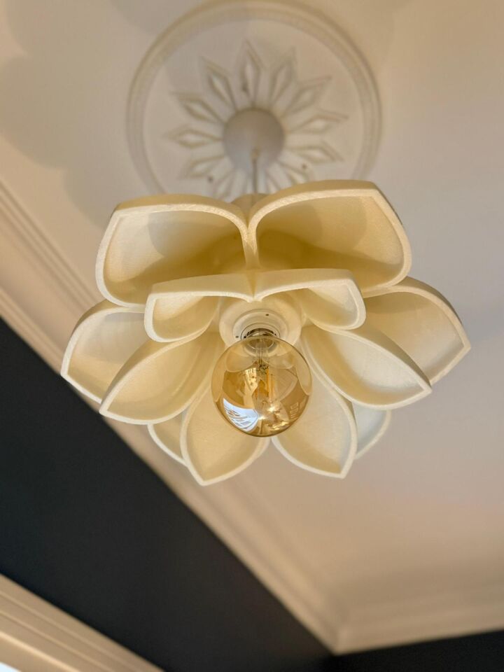 Lotus Çiçek Avize-30 cm