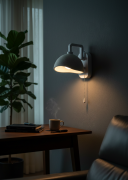 Şarjlı Kablosuz LED Duvar Apliği – Modern Başucu Lambası